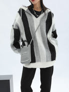 ASHORE-Shop-Striped-Women-Sweater-Hooded-Drawstring-Long-Sleeve-Contrast-Color-Knit-Pullover-Autumn-2023-New-2