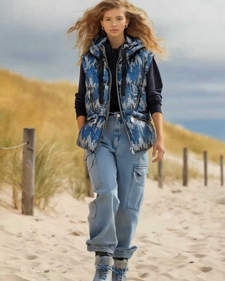 ASHORE_Festival_Style_Denim_Shiny_Sequins_Down_Vest-9