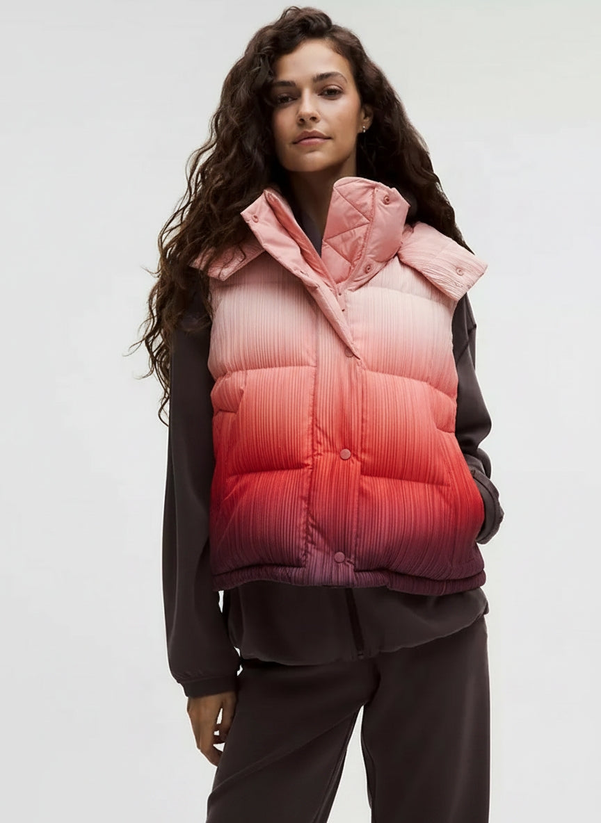 ASHORE_Festival_Style_Pleated_Ombr_90_Down_Vest