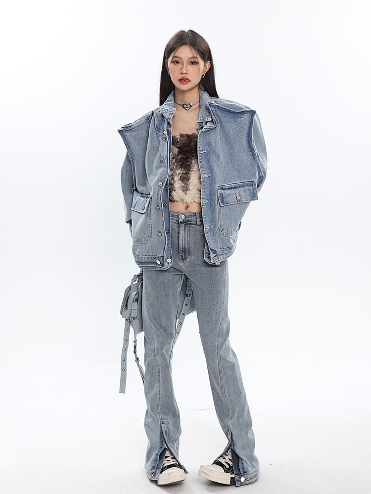 Ashore-Boutique-3D-Shoulder-INNOVATIVE-Denim-Jacket-Oversize-Long-Sleeve-Cool-Coat-For-Women-3