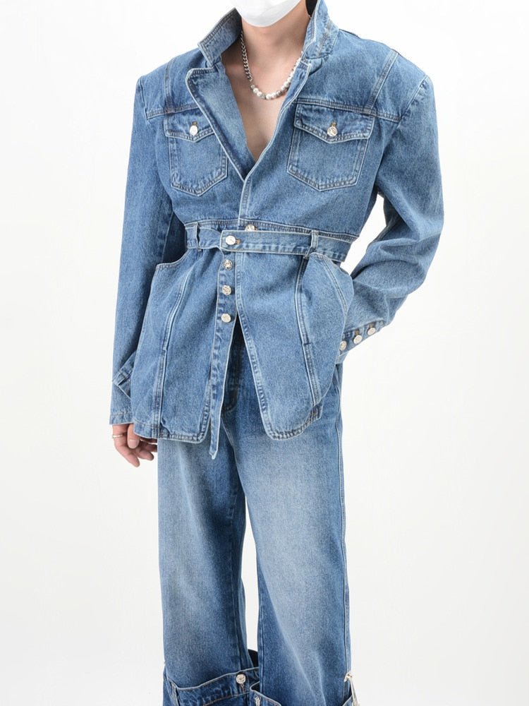 Ashore-Boutique-Innovative-Denim-Women's-Loose-Relaxed-Long-Sleeve-Coat-and-Jeans-2023-5