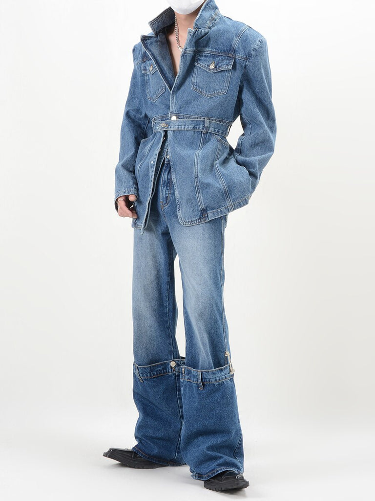 Ashore-Boutique-Innovative-Denim-Women's-Loose-Relaxed-Long-Sleeve-Coat-and-Jeans-2023-7