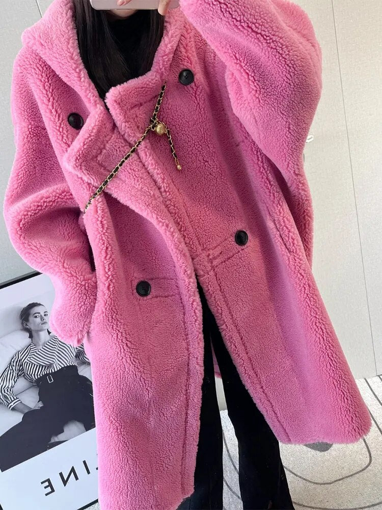 Ashore-Boutique-Women's-Midi -Length-Faux-Fur-coats-Hoodies-Autumn-Winter-Long-Oversized-Coat-8