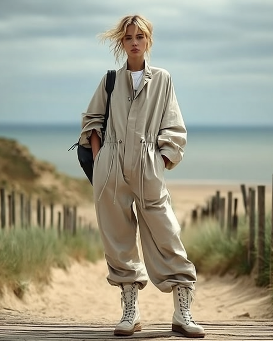 Ashore-brandA_simple_loose-fitting_slip-on_jumpsuit