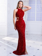 Ashore-shop-Evening-Prom-Gown-sequins-Red-dress-Sexy-Sequin-Hollow-Out-Long-Dress-