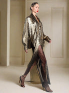 Ashore-shop-Loose-Gold-Women-S-Shirts-2024-Elegant-V-Neck-Long-Sleeve-Shirt-Vintage-Shirt