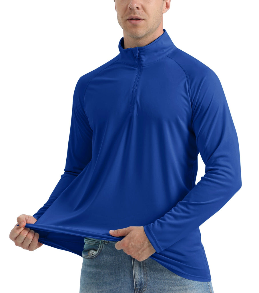 Ashore-shop-Mens- Long-Sleeve-Tee-UPF-50-Sun-UV-Protection-T-Shirt-Men-s-1-4-Zip-Pullover-Outdoor-Shirts-23