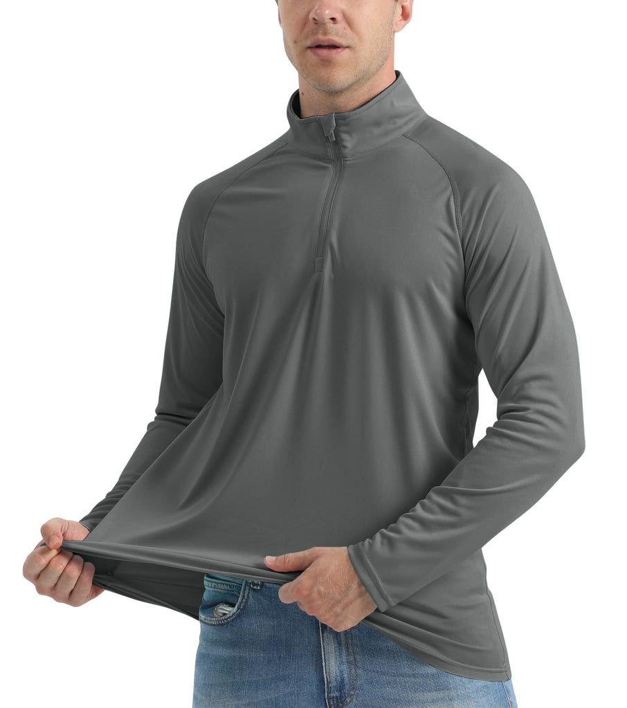 Ashore-shop-Mens- Long-Sleeve-Tee-UPF-50-Sun-UV-Protection-T-Shirt-Men-s-1-4-Zip-Pullover-Outdoor-Shirts-24