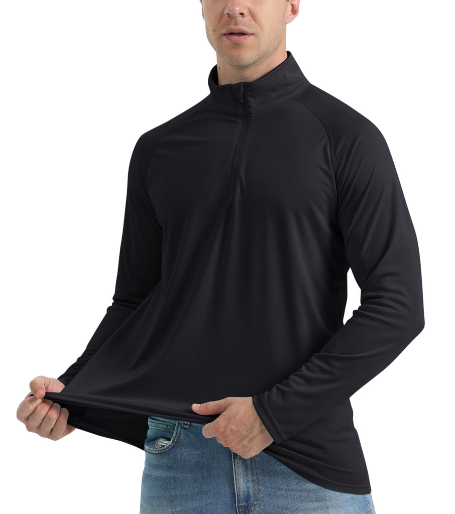 Ashore-shop-Mens- Long-Sleeve-Tee-UPF-50-Sun-UV-Protection-T-Shirt-Men-s-1-4-Zip-Pullover-Outdoor-Shirts-29