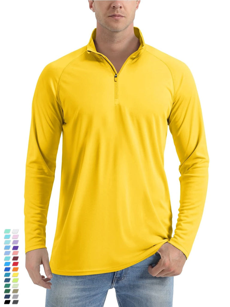 Ashore-shop-Mens- Long-Sleeve-Tee-UPF-50-Sun-UV-Protection-T-Shirt-Men-s-1-4-Zip-Pullover-Outdoor-Shirts-32