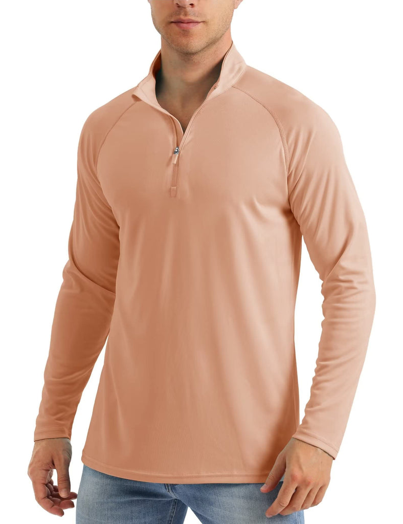 Ashore-shop-Mens- Long-Sleeve-Tee-UPF-50-Sun-UV-Protection-T-Shirt-Men-s-1-4-Zip-Pullover-Outdoor-Shirts-6