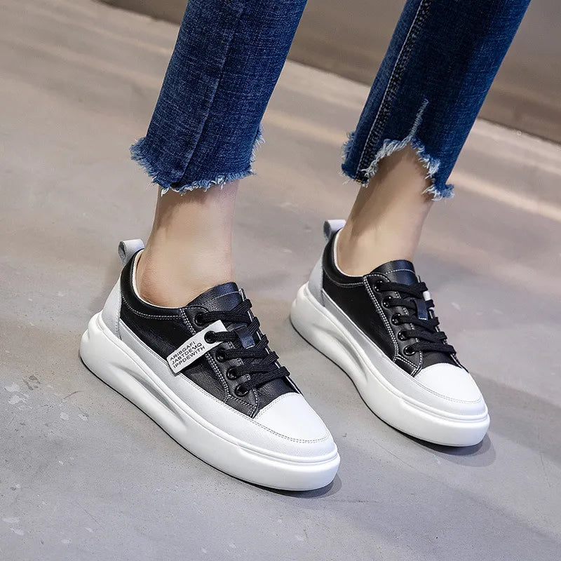 Ashore-shop-White-Shoes-Women-s-2023-Trend-Fashion-Genuine-Leather-Sneaker-2