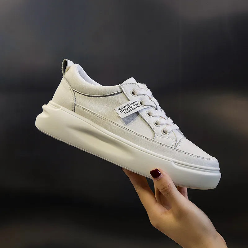 Ashore-shop-White-Shoes-Women-s-2023-Trend-Fashion-Genuine-Leather-Sneaker-5