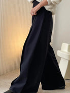 AshoreShop-2023-Spring-New-Women-Solid-Color-Button-High-Waist-Long-Trousers-6