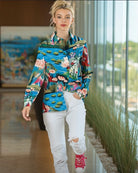 Ashore_Lily_Pond_Painting_Women_Graphic_long_Sleeve_Shirts-3