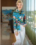 Ashore_Lily_Pond_Painting_Women_Graphic_long_Sleeve_Shirts-4