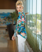 Ashore_Lily_Pond_Painting_Women_Graphic_long_Sleeve_Shirts-5