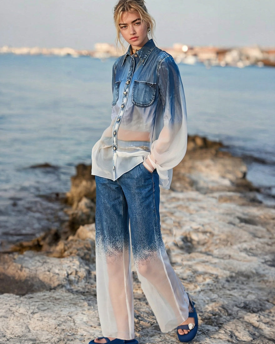 Ashore_Luxury_Comfort_Denim_Organza_Sets