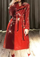 Ashore Shop-Autumn-Long-Shiny-Reflective-Patent-Faux-Leather-Trench-Coat-for-Women-Sashes-Double-Breasted-7