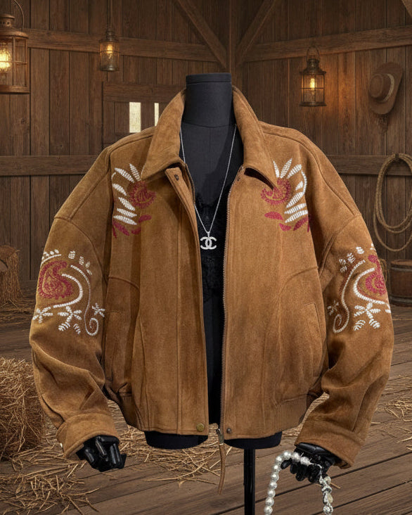 Ashore_Shop_Western_Cowgirl_Embroidered_Suede_Jacket-1