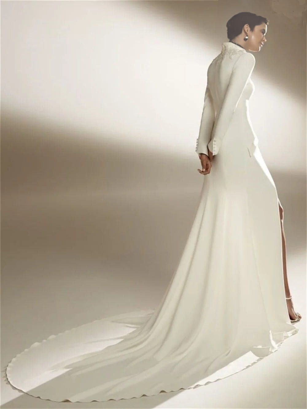 Ashore_Shop_Women_s_Classic_One-Piece_Blazer_Floor-Length_Dress_-_Elegant_Formal_Tuxedo_Party_Dress_Custom_Made-3