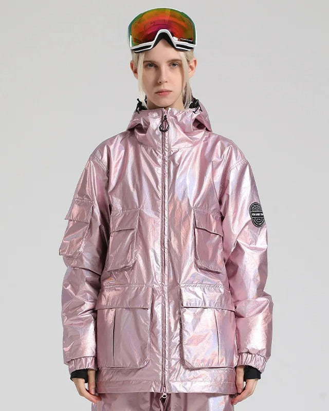 Ashore_Ski_Shop_Hooded_Shiny_Lt_Weight_Winter_Ski_Suit_Sets