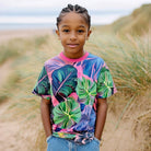 Ashore_Unisex_Boys_Palm_Leaves_Tees_Cotton_or_Wicking_Poly-2