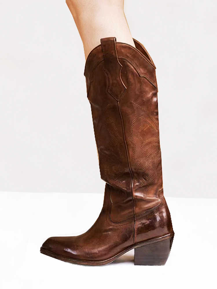 Ashore_Western_Shop_Butterfly_Embroidery_Western_cowgirl_Boots