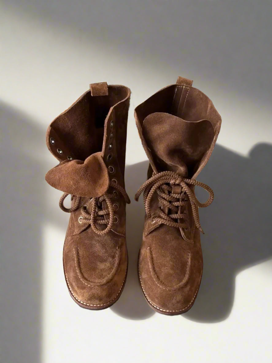 Ashore_Western_Shop_Soft_Flat_Boho_Suede_Boot