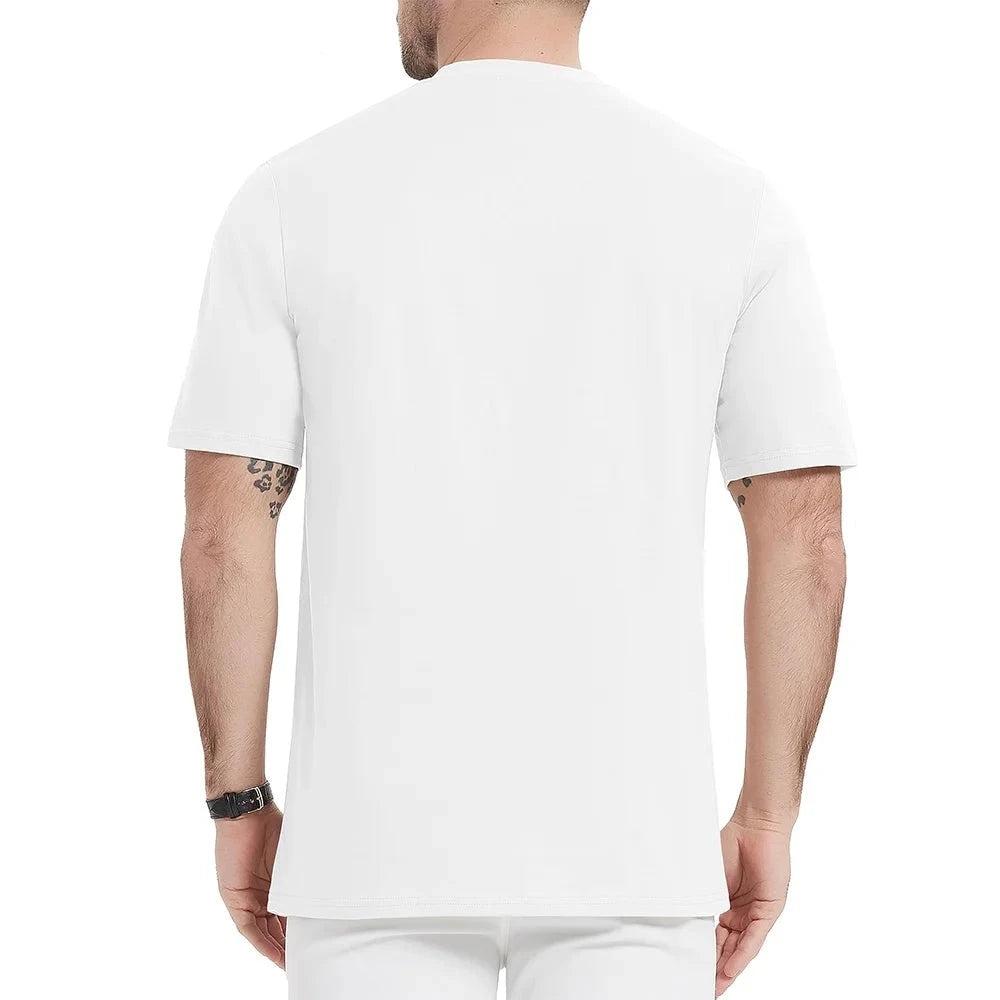 Ashoreshop-100%-Cotton-Henley-T-shirts-Mens-Casual-Henry-Collar-Short-Sleeve-T-Shirts-Summer-Tee-23