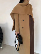 Ashoreshop-2023-Spring-And-Winter-New-Shawl-Scarf-Collar-Double-breasted-Loose-wool-coat-1