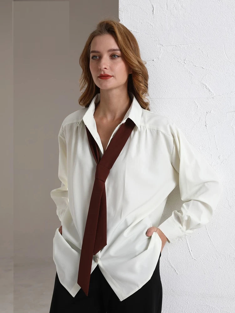 Ashoreshop-2024-Spring-Minimalist-Long-Sleeve-Button-Up-Shirt-Women2