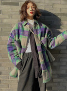 Ashoreshop-Autumn-Winter-Loose-Casual-Colorful-Plaid-Woolen-Chirt-Coats