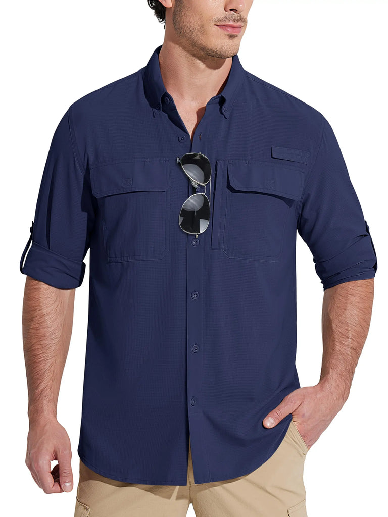 Ashoreshop-Mens-Chest-Pocket-Work-Shirts-Casual-Mens-Long-Sleeve-Lightweight-Quick-Dry-Hiking_outdoor-shirts-1
