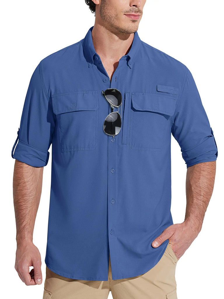 Ashoreshop-Mens-Chest-Pocket-Work-Shirts-Casual-Mens-Long-Sleeve-Lightweight-Quick-Dry-Hiking_outdoor-shirts-5