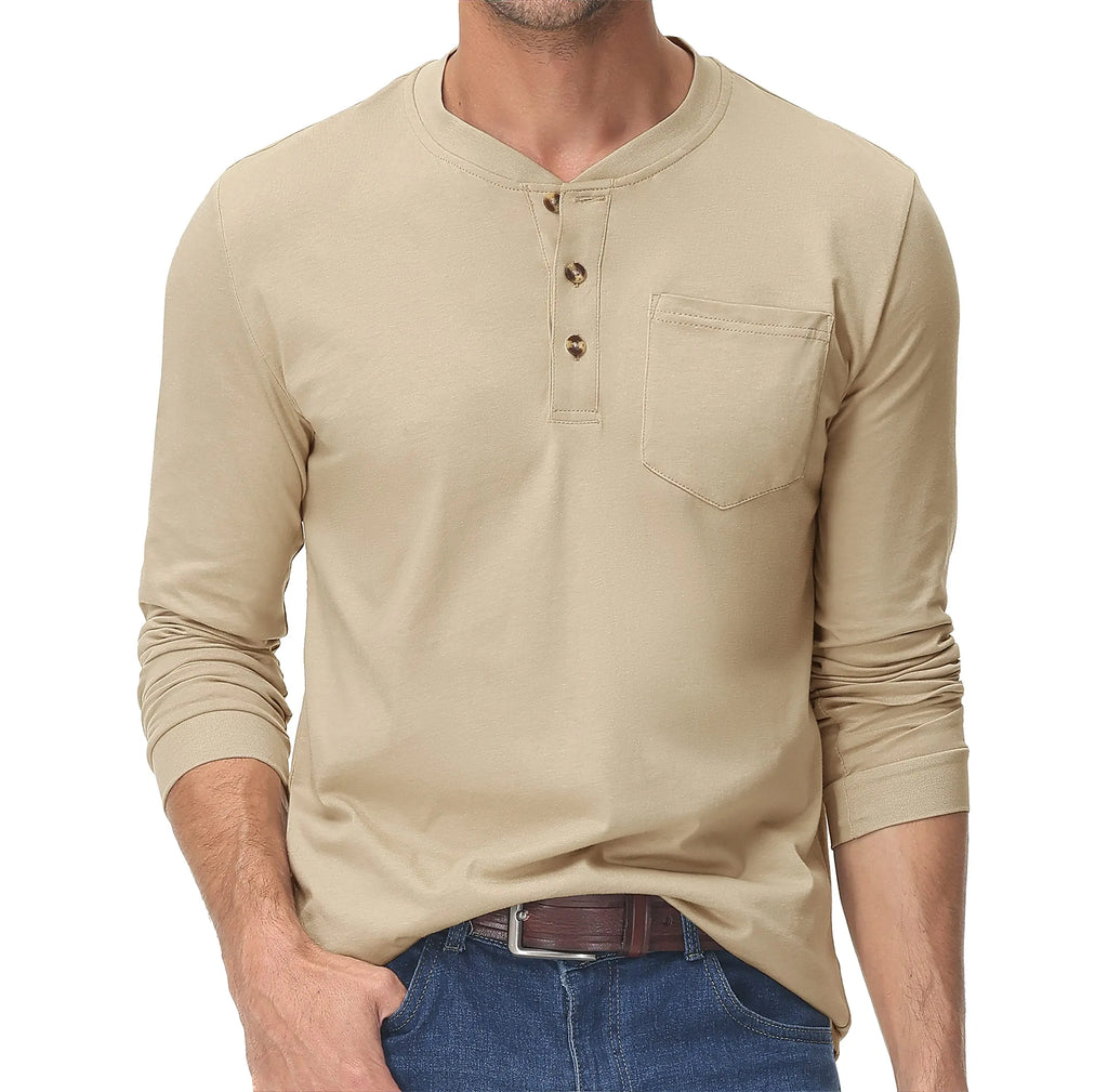 Ashoreshop-Mens-Cotton-Henley-T-shirts-Casual-Long-Sleeve-Shirts-2