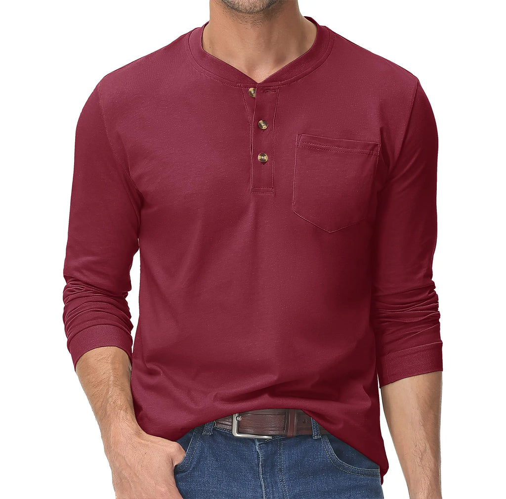 Ashoreshop-Mens-Cotton-Henley-T-shirts-Casual-Long-Sleeve-Shirts-3