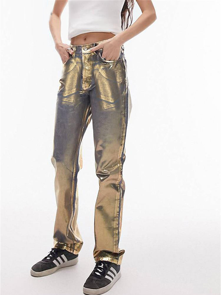 Ashoreshop-Metallic-denim-pants-Fall-Fashion-Vintage-Golden-Gilding-Baggy-Y2k-Denim-Pants-7