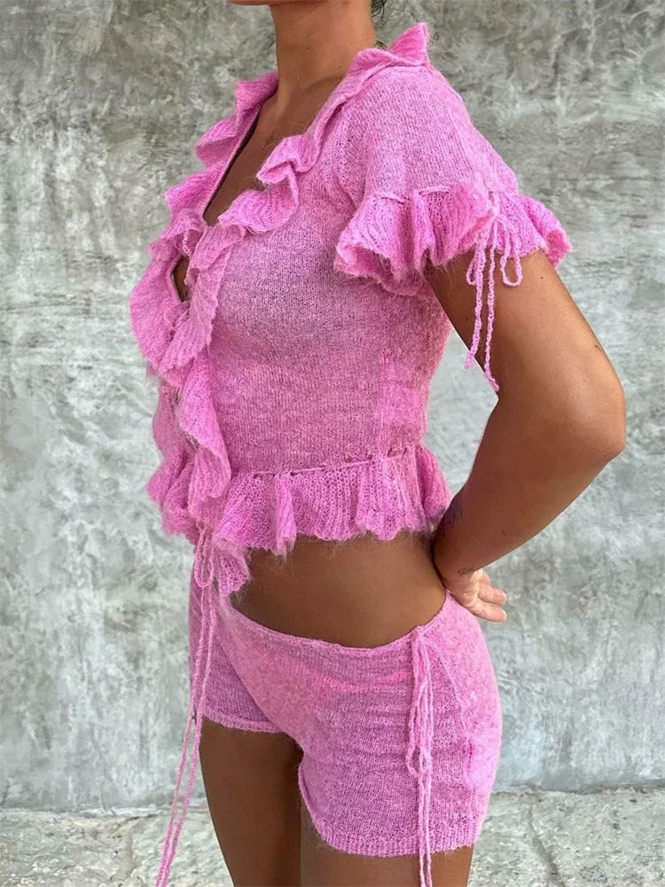 Ashoreshop-summer-outfit-sets-Knitted-2-Pieces-Women-Suits-Ruffles-Short-Sleeve-Front-Split-Lace-up-T-shirts-Tops_ea951b80-298a-4608-9a24-bc9d99ab9e6b