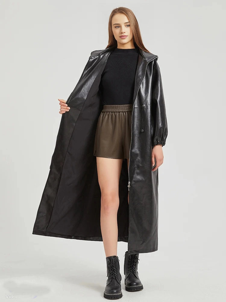 City midi trench coat best sale