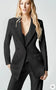 Modern Women's 3 Pcs Double Breast Formal Pant Suit Sets