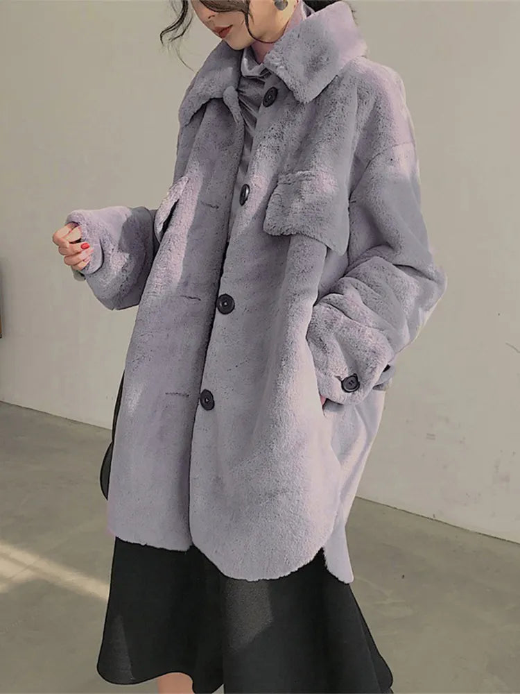 Ashoreshop-womens-fur-coat-warm-soft-furry-faux-fur-coats-for-women-long-sleeve-buttons-Gray-fluffy-jacket-2