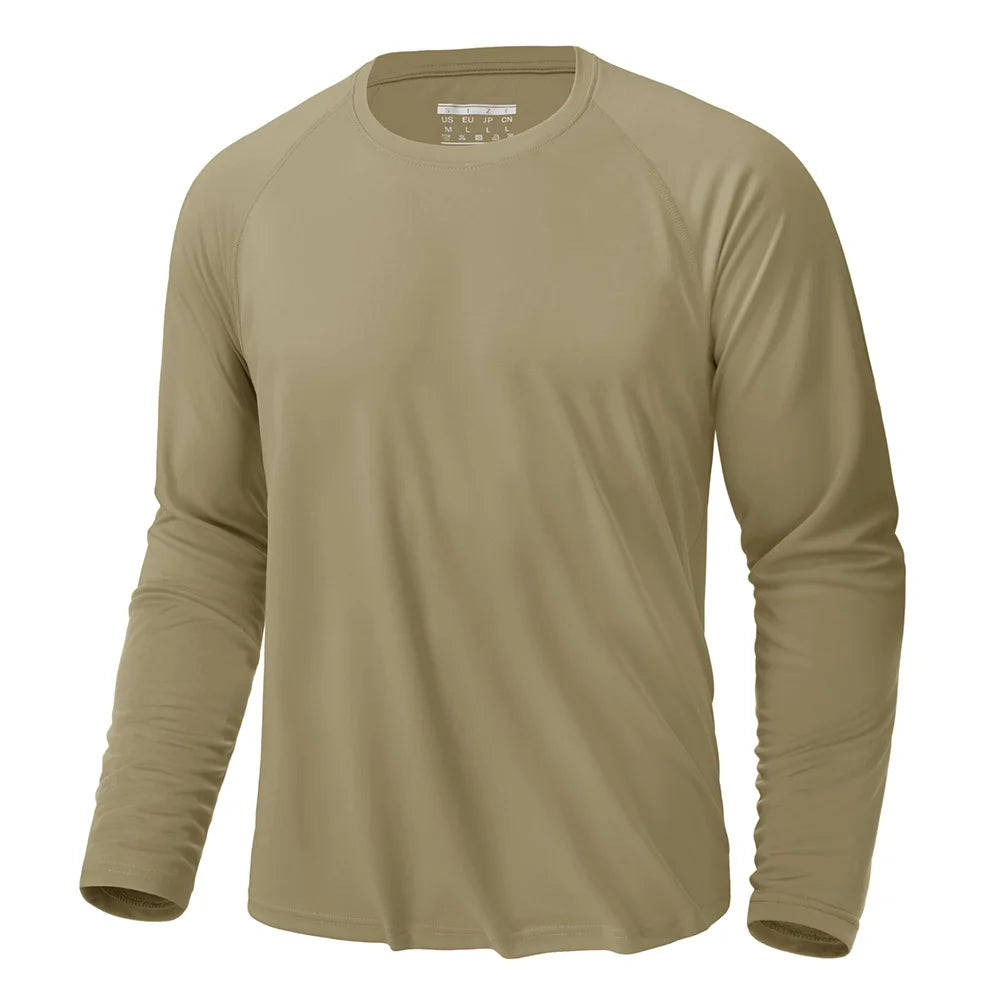 Ashoreshop_Men_s_Quick_Dry_Long_Sleeve_Athlectic_T_Shirts_Performance_Sports_T-shirts_Tee_Tops_Mens_Golf_UPF_50_Sun_Protection_T-shirts-0a