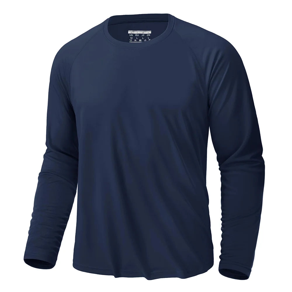 Ashoreshop_Men_s_Quick_Dry_Long_Sleeve_Athlectic_T_Shirts_Performance_Sports_T-shirts_Tee_Tops_Mens_Golf_UPF_50_Sun_Protection_T-shirts-3a