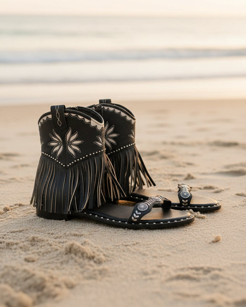 Ashore&nbsp; Cowgirl Shop Western-inspired women’s summer flats