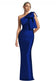 Ashore Shop Elegant One Shoulder Satin Mermaid Formal Dress