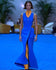 Ashore® Designer Asymmetric Royal Blue Knitted Dress