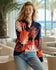 ASHORE®  Costal style Designer Palm Leaf Jacquard Sweater Mom & Family Matching Pattern Sweaters