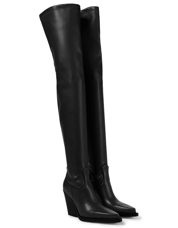 Ashore women’s over-the-knee boots exude modern Western sophistication