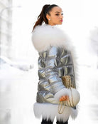 Factory direct Luxury winter down parka